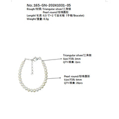 Exquisite Natural Pearl Bracelet Fashion Women's Jewelry Versatile Multi-occasion Pearl Bracelet