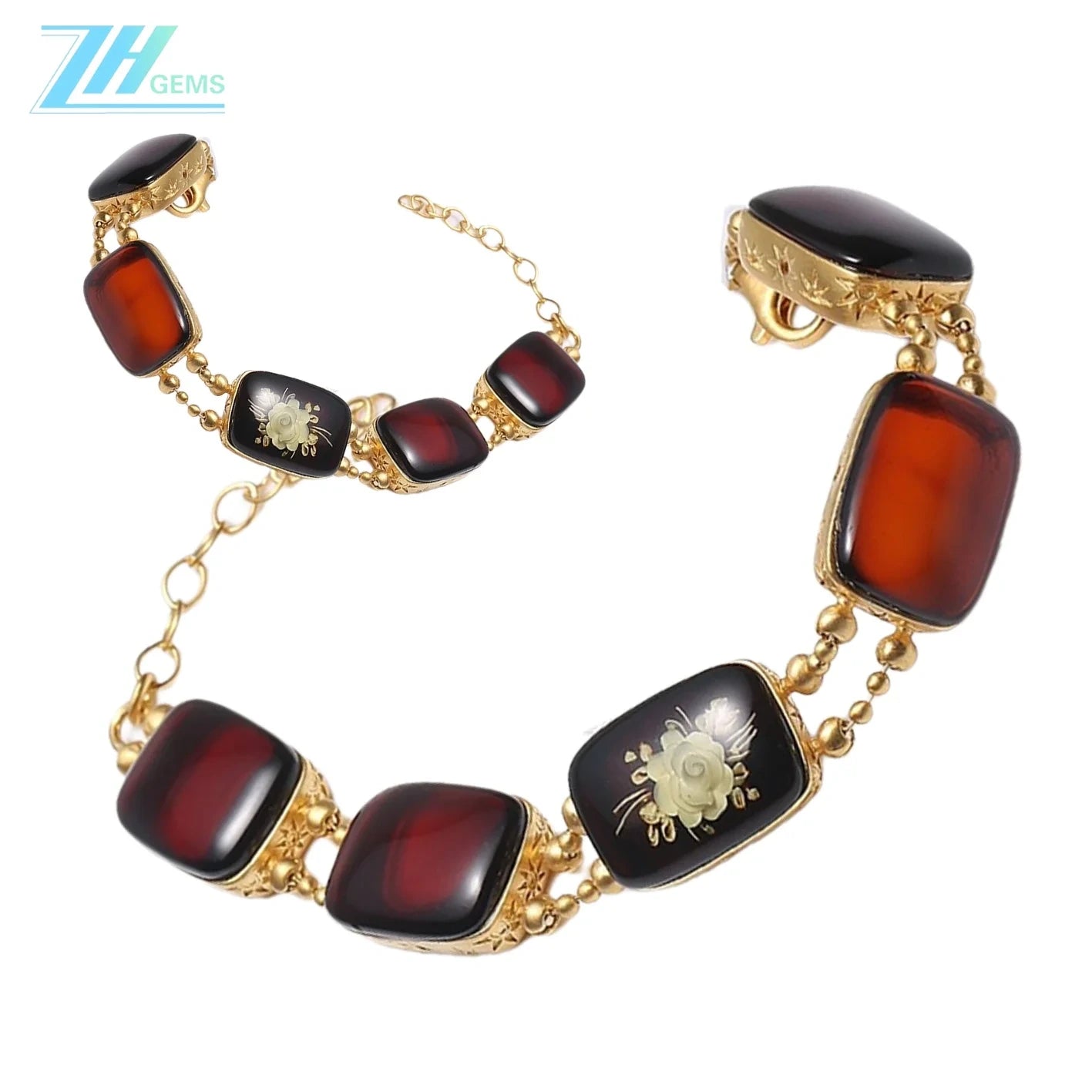 Amber Bracelet 18g Meaningful Jewelry Gift For Her Wife And Mom Gemstone Stones For Jewelry Making Holiday Gift Beadwork