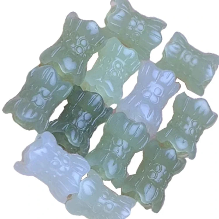 Well-designed Wine Natural Nephrite Carving Bead