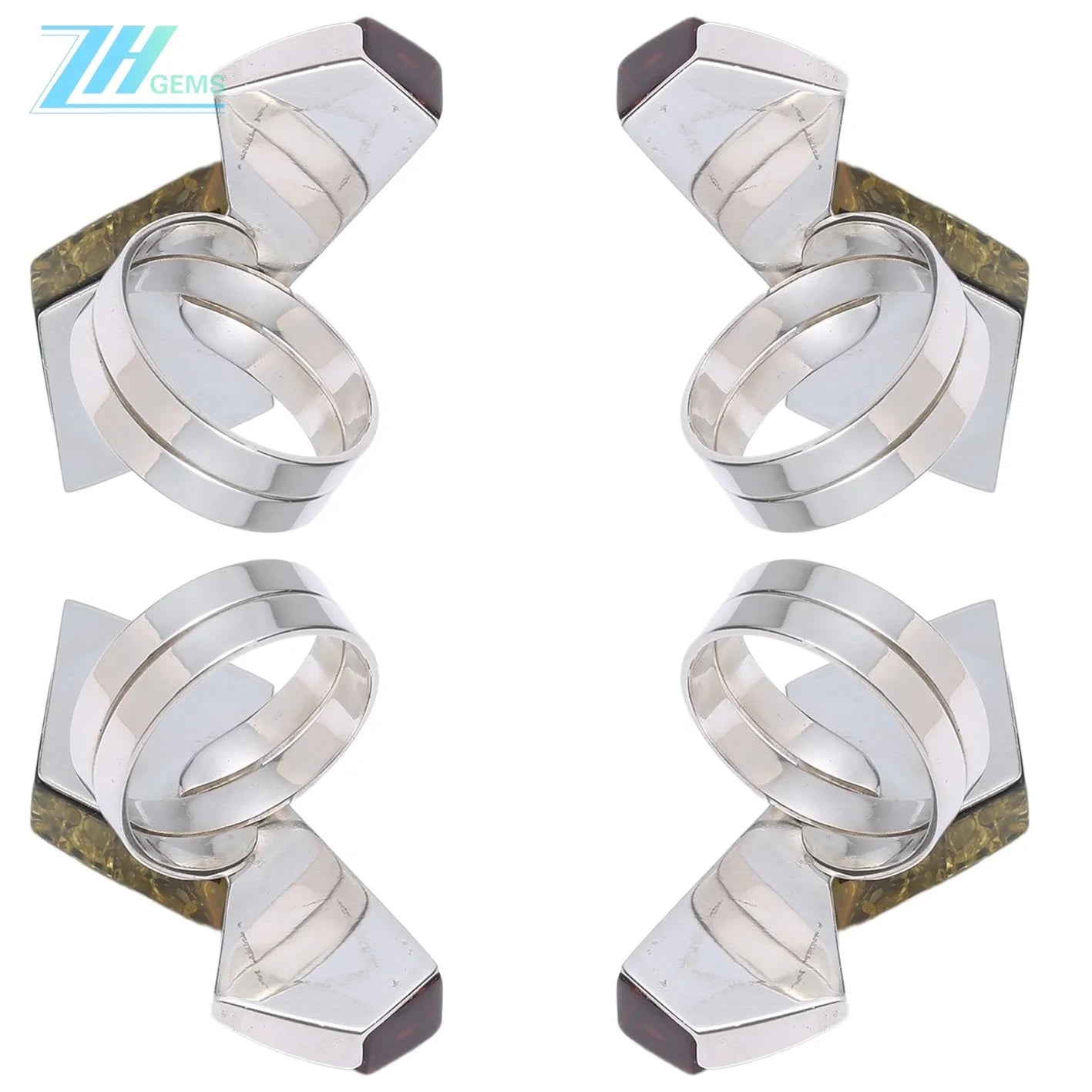 12.8g Baltic Amber Ring Jewelry Set Diy Jewelry Making And Amber Design Making Jewelry Holiday Gift Loose Gemstone Simple