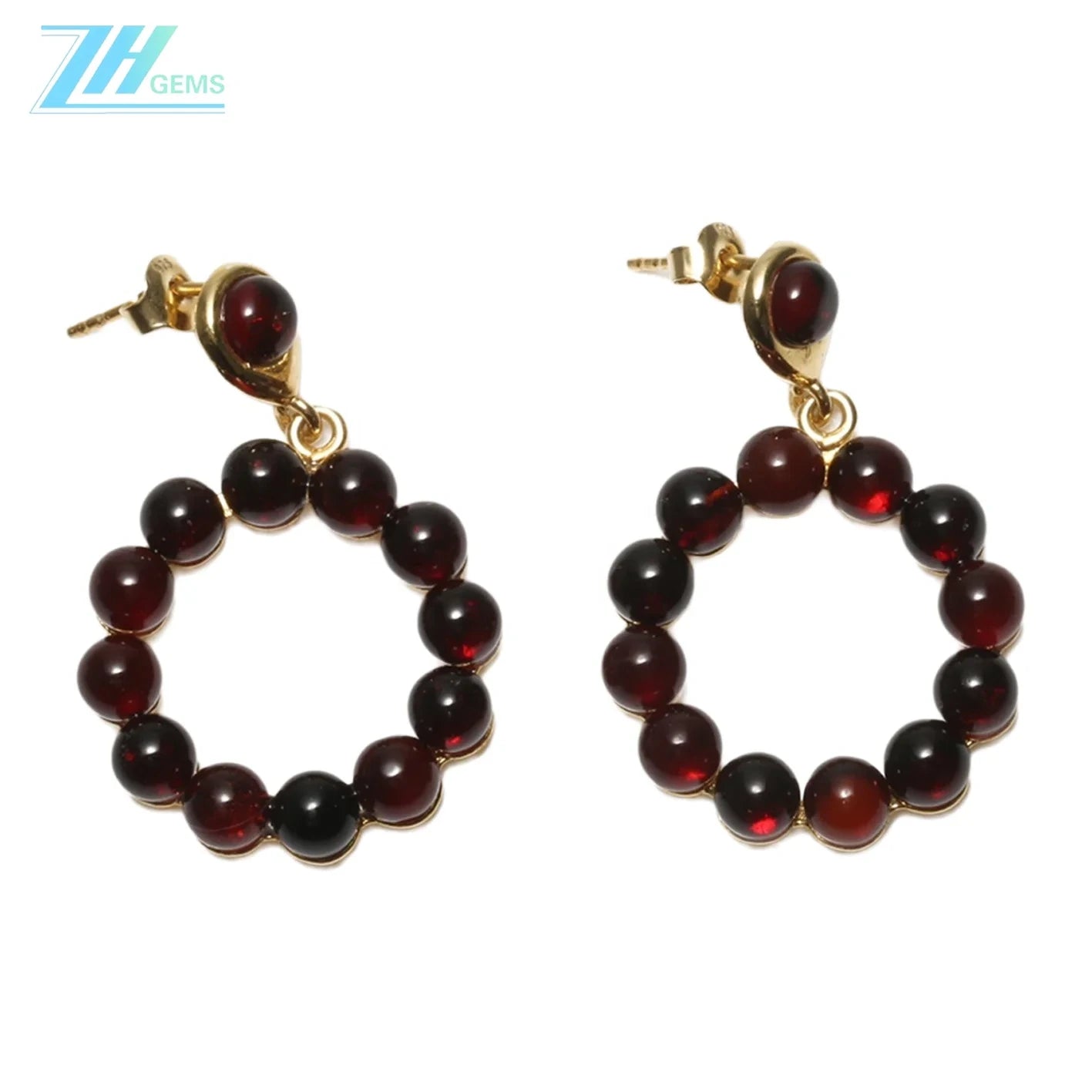 Amber Hoops Small Orange Stone Gemstone Small Gold Hoops Wire Wrapped Hoop Earrings Dainty