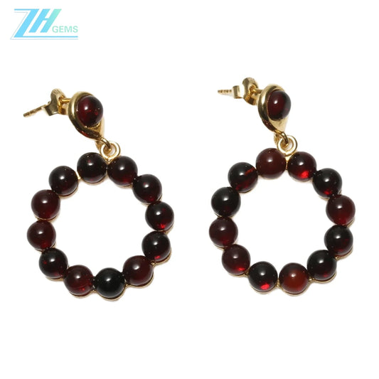 Amber Hoops Small Orange Stone Gemstone Small Gold Hoops Wire Wrapped Hoop Earrings Dainty