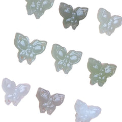 Nephrite High Quality Carving With Butterfly