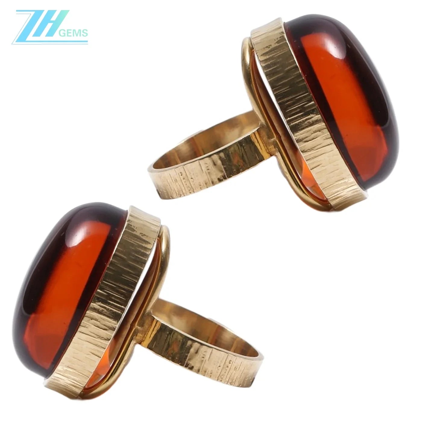 Red Amber Ring Ruby Red Baltic Adjustable Ring Resizeable Statement Ring Gold Jewelry Gift For Her Summer Gift Idea Design