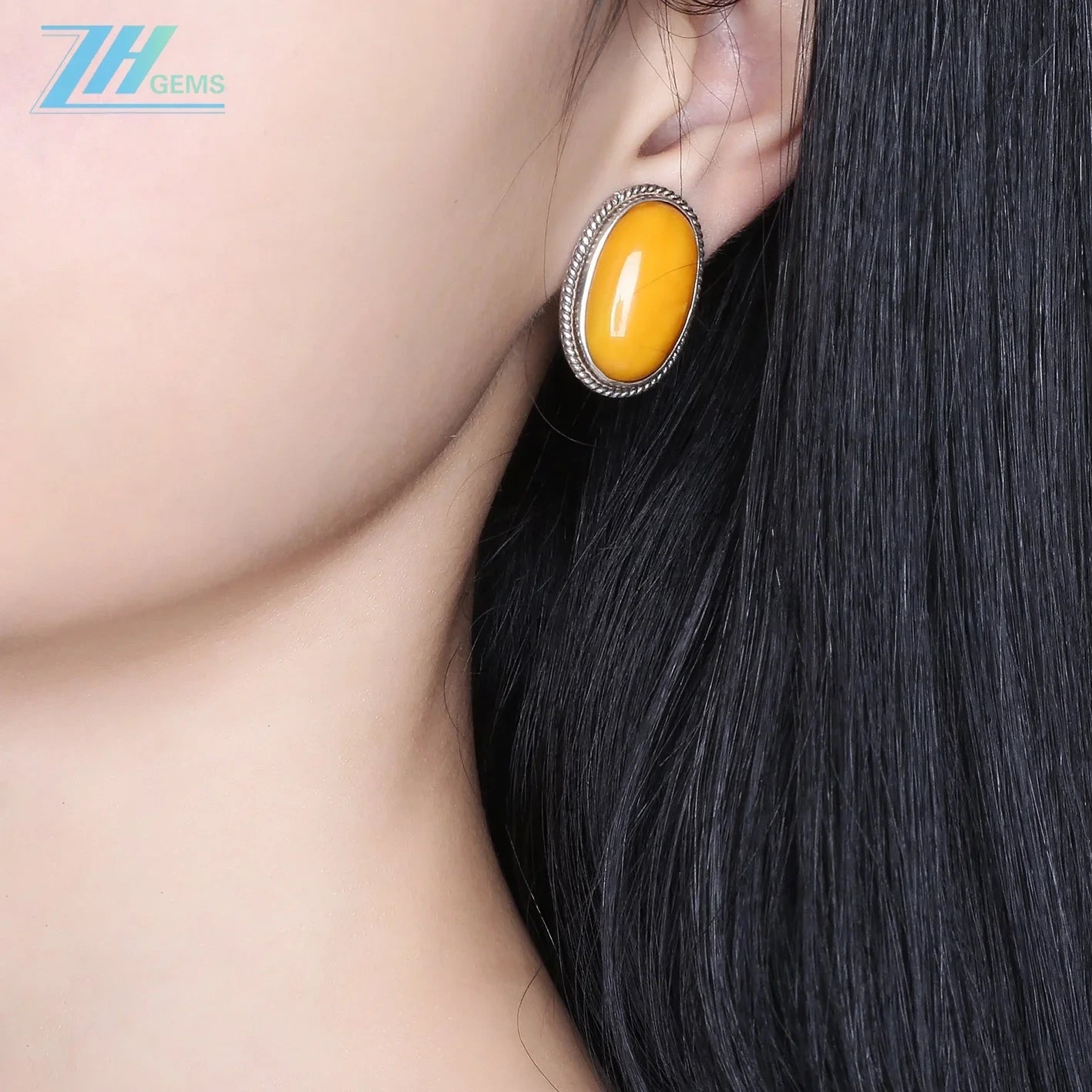 Butter Amber Earrings Natural Baltic Amber Jewelry Beautiful Genuine