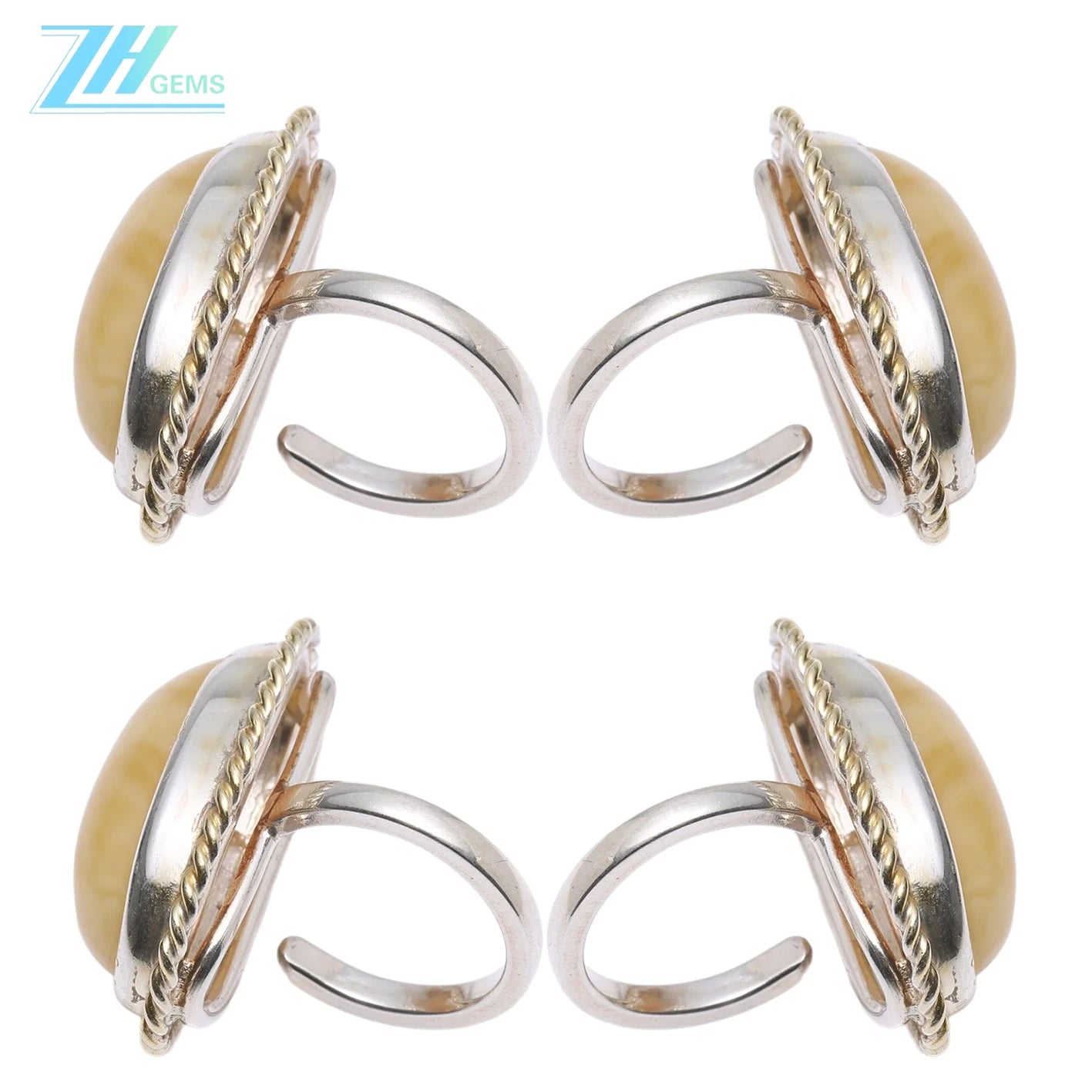 Amber Hobo Style Sea Lover Boho Ring Beach Jewelry Yellow Sundance Style Women Gift For Her Modern Amber Unusual As Gift