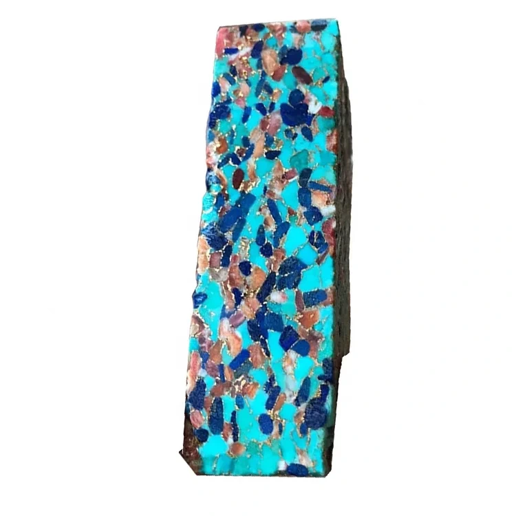 Blue turquoise and mop compressed turquoise block1