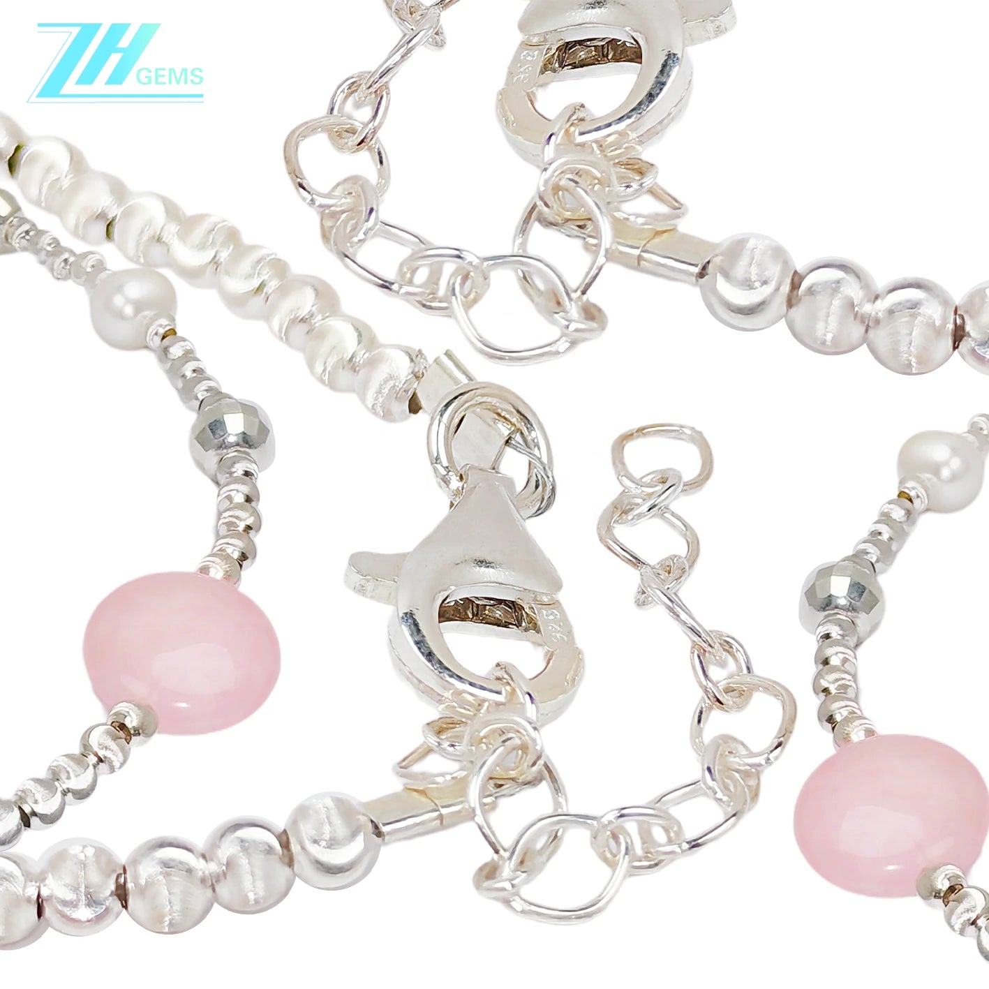 Simple Style Natural Rose Quartz Natural Pearl Beautiful Necklace For Women Spring Hot Sale Jewelry Original Design