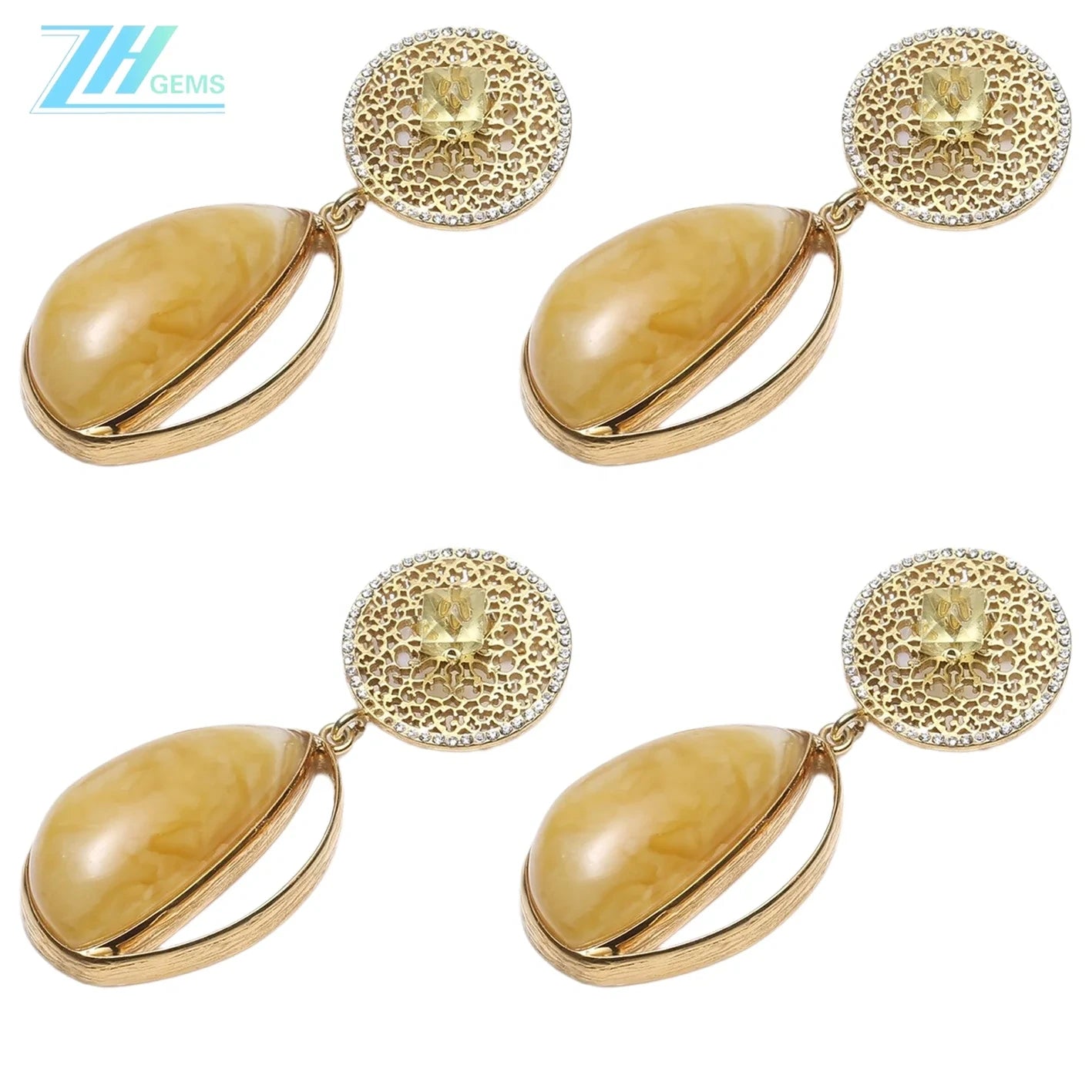 Amber With Gold Plated Sterling Silver Yellow Burgundy Oval Dropmodern Amber Jewellery Set Gift For Women Necklace Collection