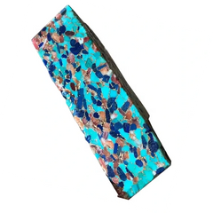 Blue turquoise and mop compressed turquoise block1