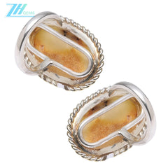 Amber Hobo Style Sea Lover Boho Ring Beach Jewelry Yellow Sundance Style Women Gift For Her Modern Amber Unusual As Gift