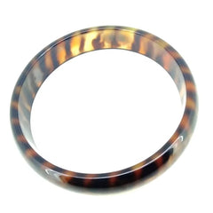 Natural Jewelry Brown Agate Gemstone Bangle Best Gift 53-63mm