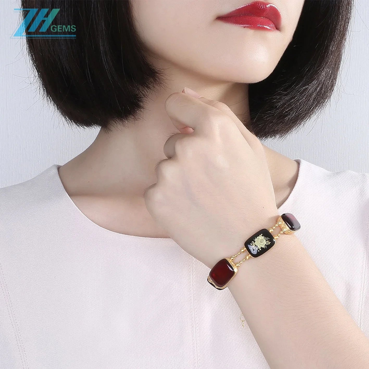 Amber Bracelet 18g Meaningful Jewelry Gift For Her Wife And Mom Gemstone Stones For Jewelry Making Holiday Gift Beadwork