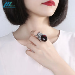 Modern Amber Unusual Amber Ring Gemstone As Gift For Women Mom Girlfriend Summer Choice Fancy Gifts For Girls Beauty