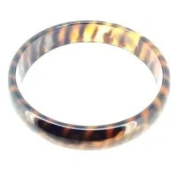 Natural Jewelry Brown Agate Gemstone Bangle Best Gift 53-63mm