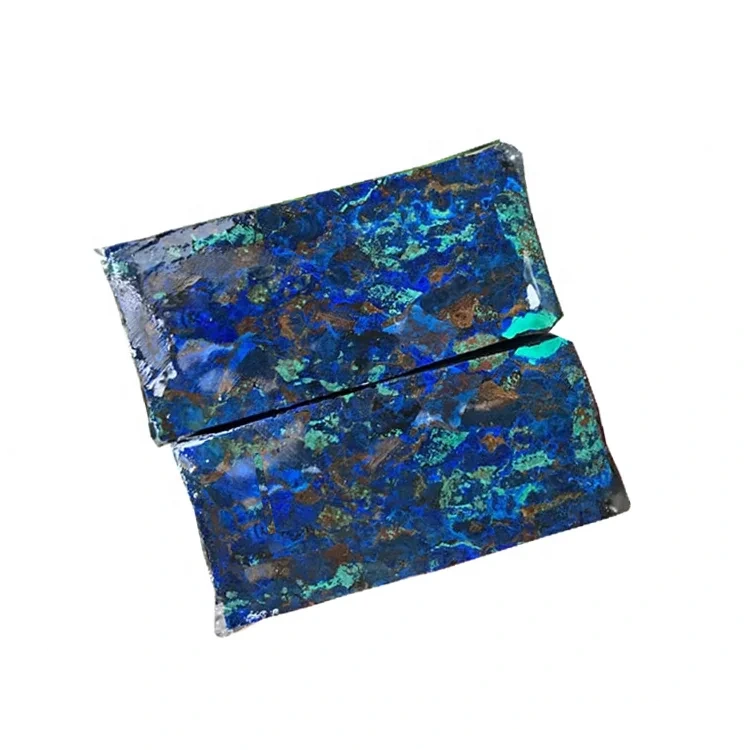 Lapis Malachite Turquoise Compressed Block Raw Turquoise Stone