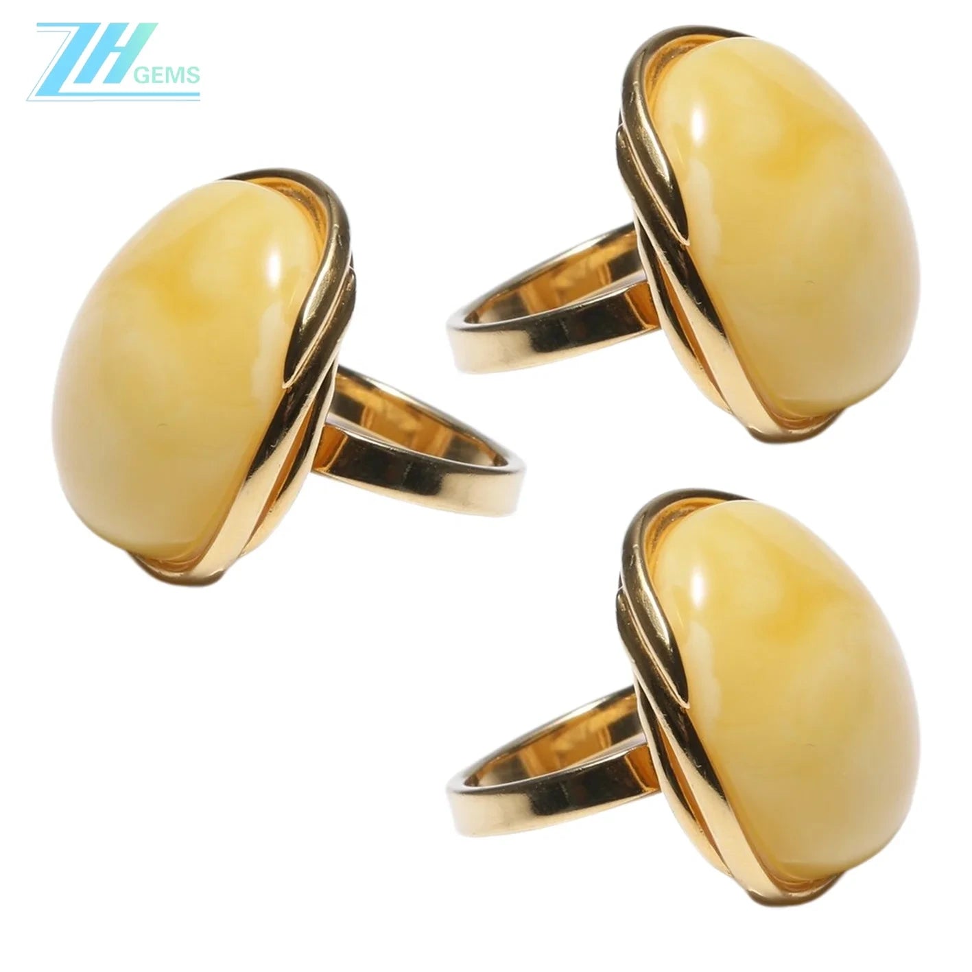 Authentic Butterscotch Amber Ring Yellow Baltic Stonesterling Silver Adjustable Ring Natural Untreated 925 Silver