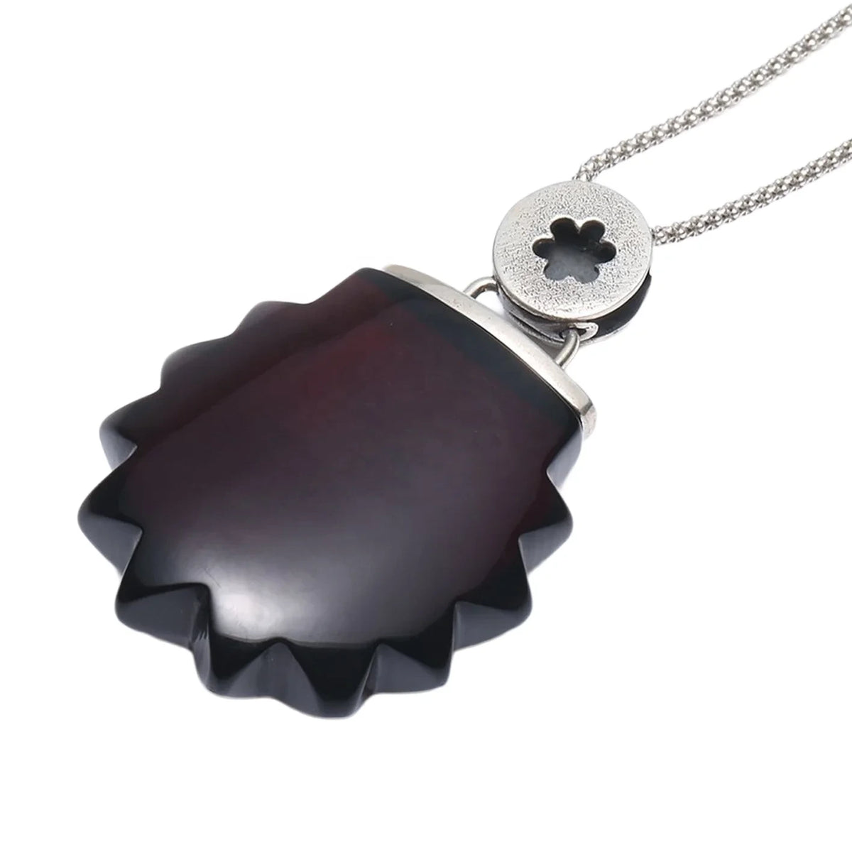 Natural Amber Rectangle Black Color Baltic Non-optimized Pendant Beautiful Genuine Yellow Square Baltic Amber Necklace