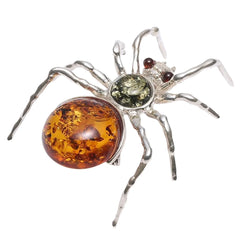 Baltic Amber Animal Pendant Stress Relief Gift For Her Strength Red With Orange Color Round Beaded Promise Gift