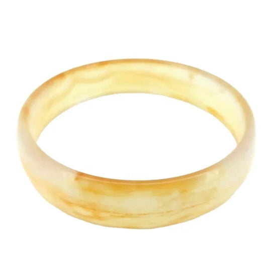 Natural Jewelry Orange Agate Gemstone Woman Man Bangle Best Gift 53-63mm