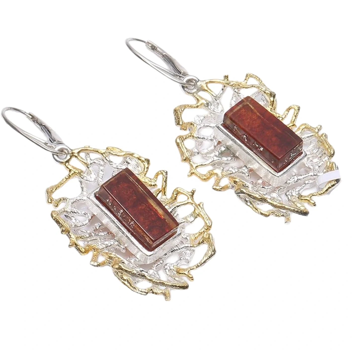 Amber Earring Meaningful Jewelry Gift For Her Wife And Mom Gemstone Stones For Jewelry Making Holiday Gift Beadwork Design