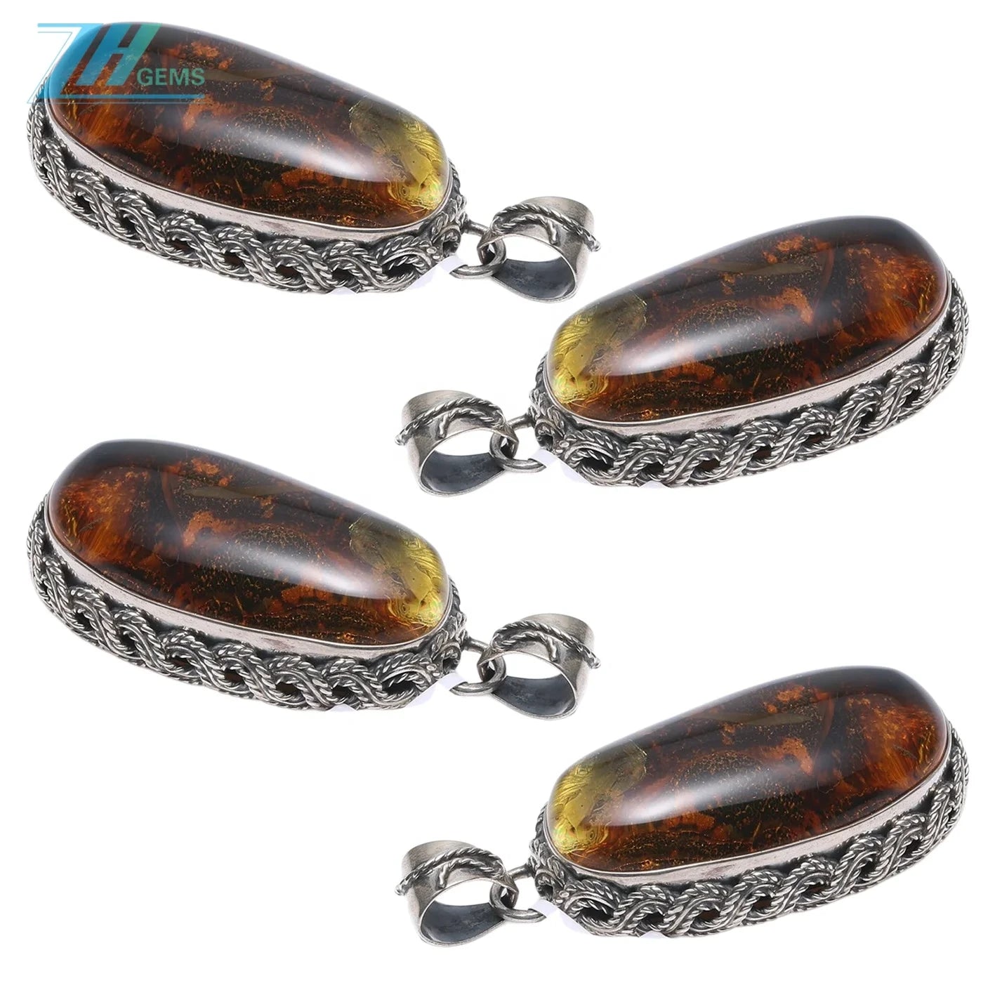 Amber Baltic Amber Pendant Set Stress Relief Gift For Her Strength Jewellery Natural Stone Anniversary Gift To Her