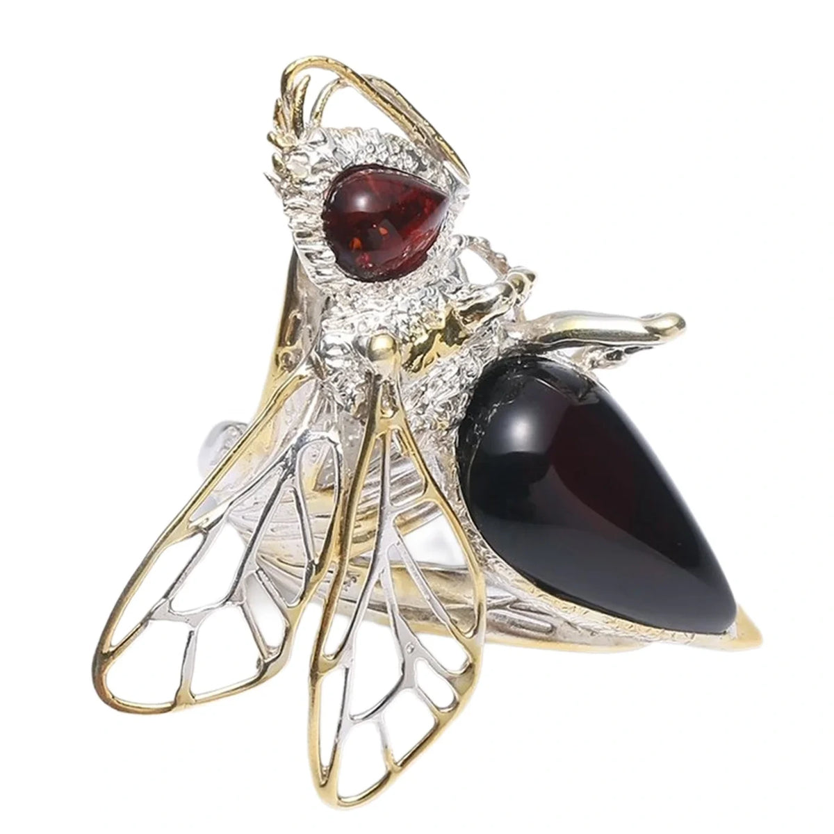 Baltic Amber Ring Jewelry Set Animal Apparence High Quality Smooth Amber Making Ring Jewelry Holiday Gift