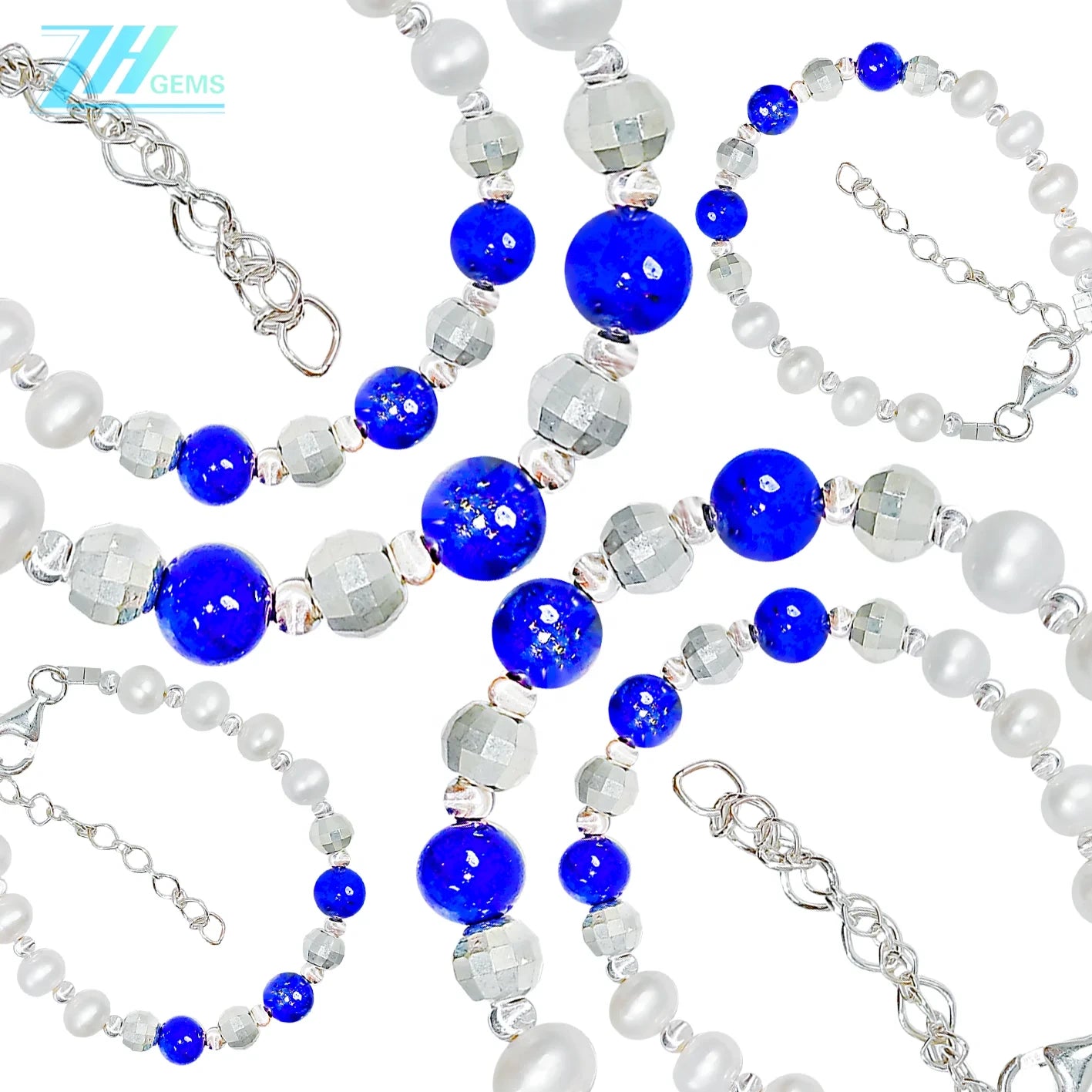 Natural Lapis Lazuli Bracelets Women's Jewelry Beaded Treasure Bracelets Gifting Gifts Fine Jewelry Original Handmade Designs