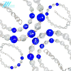 Natural Lapis Lazuli Bracelets Women's Jewelry Beaded Treasure Bracelets Gifting Gifts Fine Jewelry Original Handmade Designs