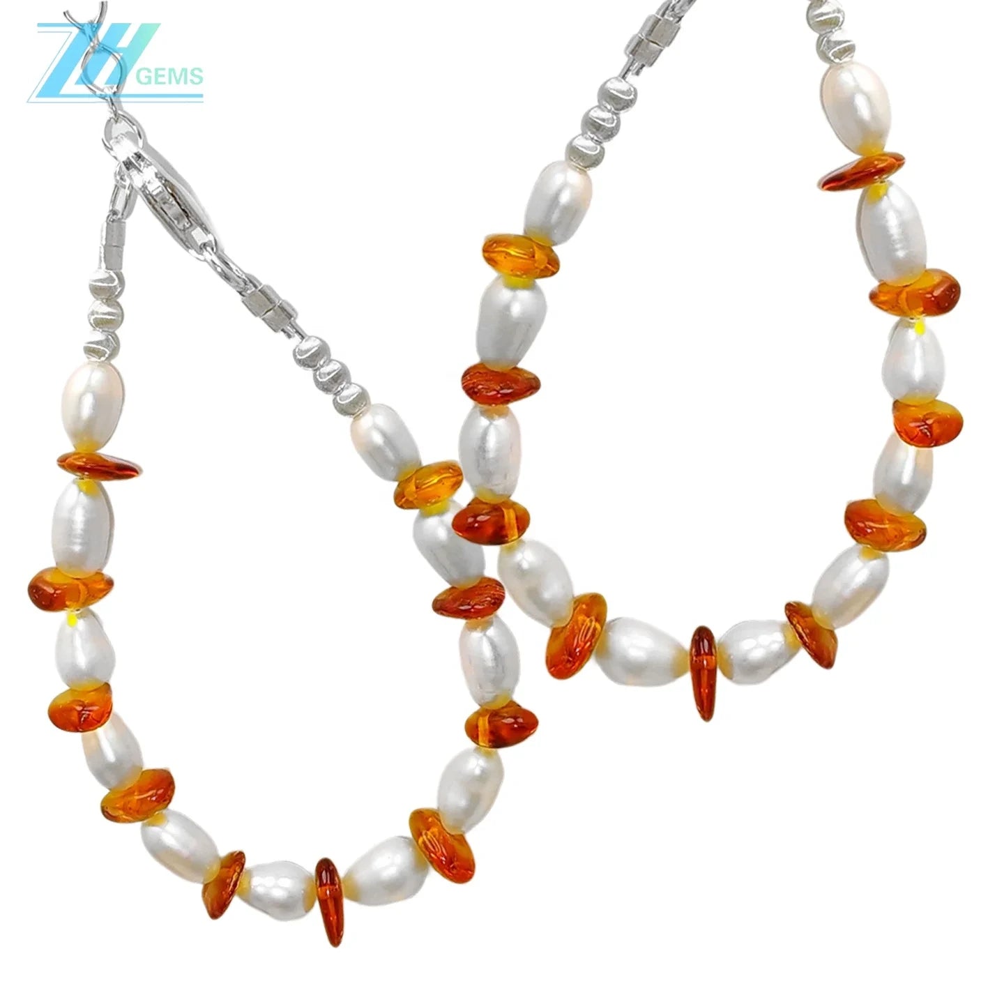 Natural Amber Fashion Jewelry Pearl Bracelet Hot Selling Simple And Generous Modern Style