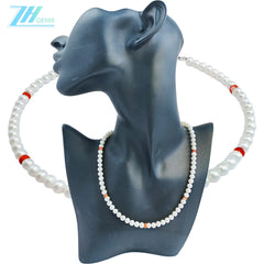 Natural Pearl Natural Spiny Oyster Necklace Summer Jewelry Hot Sale Female High-end Fashion All-match Pearl Necklace