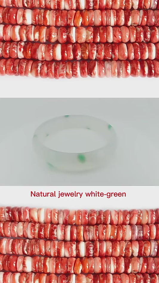 Natural Jewelry White-green Agate Gemstone Woman Man Bangle Best Gift 53-63mm