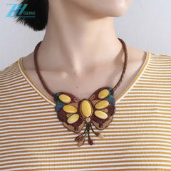 Stunning black Amber cowhide necklace Huge Baltic amber necklace 23.1gram with sterling cowhide gorgeous Adjustable Poison promise jewelry brown yellow